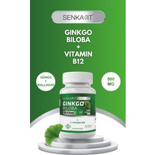 Senkavit Ginko Biloba ve B12 Içeren 180 Li Tablet