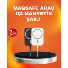 Eco Lounge Akıllı Koruma Sistemli Magsafe Araç Tutucu iPhone 12/13/14 Uyumlu