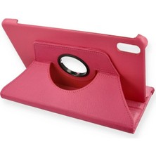 Newface Xiaomi Redmi Pad 2 Kılıf 360 Tablet Deri Kılıf - Pembe
