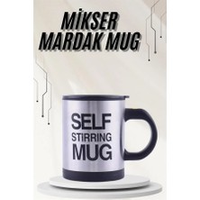 Karıştırıcı Özellikli Mikser Kupa Bardak Termos Bardak