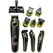 Eco Lounge Unısex Çok Fonksiyonlu Bakım Seti LED Göstergeli Tıraş Makinesi Saç Sakal Vücut