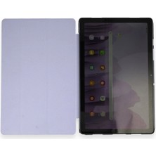 Newface Samsung Galaxy X200 Tab A8 10.5 Kılıf Tablet Smart Kılıf - Lila