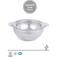 Fms 2li Fanus Paslanmaz Çelik Süzgeç