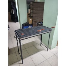 İklim Mangal 50X100 Demir Mangal Barbekü Etkinlik, Toplantı ,açılış ,fabrikalar Için En Büyük Izgaralı Mangal