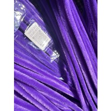 A032 Kod Mutkin Şönil 100 Lü Mor Renk 30 cm -🛍️ Yoğun Tüylü Hobi Çubuğu Tel El Işi 100 Lü Paket💐