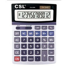 Csl CS-2385 12 Hane Masa Tipi Oynar Başlıklı Hesap Makinesi