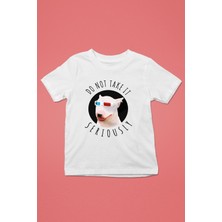 Darkhane Ciddiye Alma Bull Teriyer - Köpek Baskılı Unisex Beyaz Çocuk Tişört - T-Shirt CT007