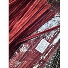 A058 Kod Mutkin Şönil 100 Lü Acı Kahve Renk  30 cm -🛍️ Yoğun Tüylü Hobi Çubuğu Tel El Işi 100 Lü Paket💐