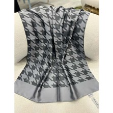 Meram Butik Siyane Kazayağı Jakarlı Şal - 13 - Standart