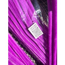 A015 Kod Mutkin Şönil 100 Lü Lila Renk  30 cm -🛍️ Yoğun Tüylü Hobi Çubuğu Tel El Işi 100 Lü Paket💐