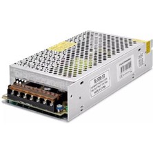 Hadron HD8203 Metal Adaptör 12V 10A 20-10-4cm Gümüş