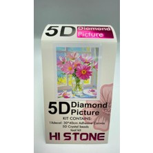 Duck Hoby 30X40 Boncuklu Taşlı Mozaik Elmas Goblen Pano Tablo Resim Puzzle Dıamond Paıntıng Hı Stone