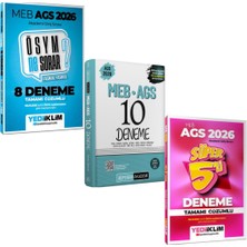 Anla Kazan Yayınları 2026 Meb Ags Deneme Seti Süper 3'lü Sınav Kazandıran Deneme Seti (08.01.2026 Tarihli Açıklamaya Göre)
