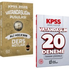 Anla Kazan Yayınları Cba Yayınları 2026 Kpss Vatandaşlık Vatandaşlığın Pusulası Ders Notları & Kpss Vatandaşlık 20 Deneme Deli Defteri Yayınları Seti