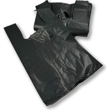 ŞEYLİŞEYLER Şeylişeyler - A Kalite Siyah Manav Atlet Poşet – Büyük Boy – 10 kg – 10 Paket