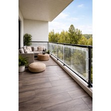 Size Ne Lazım Su Geçirmez Şeffaf Balkon Demiri Brandası 110CM x 1m