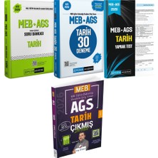 Anla Kazan Yayınları Pegem 2026 Meb Ags Tarih Soru Bankası  & Ags Tarih Deneme & Ags Tarih Çıkmış Sorular Seti