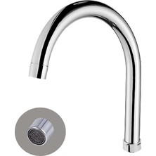 Eco Lounge Mix Delta Su Tasarruflu Paslanmaz Lavabo Batarya Borusu