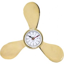 Eco Lounge Pirinç Duvar Saati Model 1