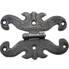 Eco Lounge Antika Tarz Dekoratif Pirinç Kelebek Menteşe - 63X45 Mm, Oksit