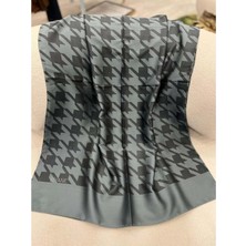 Meram Butik Siyane Kazayağı Jakarlı Şal - 14 - Standart