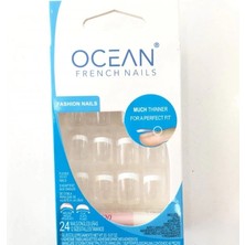 Eco Lounge Şeffaf Takma Tırnak (Ince French) 192A