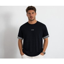 Cazador Erkek T-Shirt Dokuma Kısa Kol 44710 Laciver