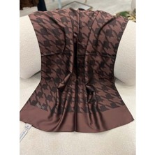 Meram Butik Siyane Kazayağı Jakarlı Şal - 22 - Standart