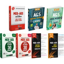 Anla Kazan Yayınları Pegem 2026 Meb Ags Soru Bankası Sözel Yetenek Sayısal Yetenek & Sözel Sayısal Yetenek Deneme & Çıkmış Sorular Seti