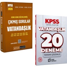 Anla Kazan Yayınları Pegem 2026 Kpss Konu Konu Düzenlenmiş Çıkmış Sorular Vatandaşlık & Kpss Vatandaşlık 20 Deneme Seti