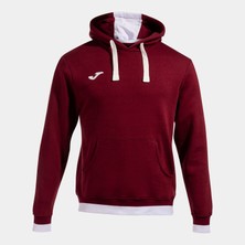 Joma Confort Iı Hoodıe Burgundy Whıte Sweatshirt