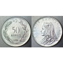 Banknoting Türkiye Cumhuriyeti 50 Kuruş 1972.