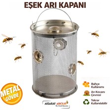 Aksaray Arıcılık Eşek Arı Kapanı Metal Arı Tuzağı Bahçe Arı Tuzağı Eşek Arısı Tuzak Sistemi Arı Kapanı Bahçe Balkon Piknik Alanı Arı Tuzağı