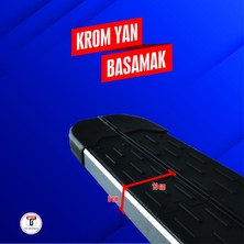 Türkmen Vw Amarok Krom Yan Basamak 203 cm 2010-2022 Model