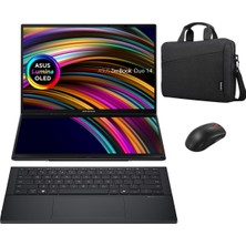 Asus Zenbook Duo UX8406CA P2 Intel Core Ultra 7 Processor 255H 32GB 1tb SSD 14.0" 3k OLED WIN11 Home Taşınabilir Bilgisayar
