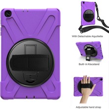 AyrStore Samsung Galaxy T510 Tab A 10.1 Kılıf Amazing Tablet Kapak - Mor