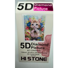 Duck Hoby 30X40 Boncuklu Taşlı Mozaik Elmas Goblen Pano Tablo Resim Puzzle Dıamond Paıntıng Hı Stone