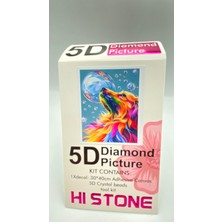 Duck Hoby 30X40 Boncuklu Taşlı Mozaik Elmas Goblen Pano Tablo Resim Puzzle Dıamond Paıntıng Hı Stone