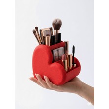 Kalp Formlu Çok Amaçlı Makyaj ve Kozmetik Düzenleyici Organizer