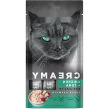 Esranın Dünyası Kısırlaştırılmış Kediler Için Tavuklu ve Tuna Balıklı Sıvı Ödül Maması, 4X15 gr