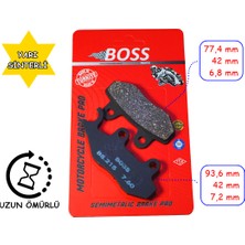 Rks Srk 125 Arka Fren Disk Balata Boss