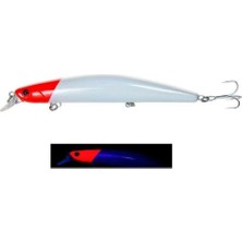 Fujin Z-Bass Minnow 125F 21GR 40-60CM Dalar Maket Balık 163 Uv Red Head