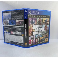 Ps4 Gta 5 Koleksiyon Için Boş Kutu + Playstation 4 Gta 5  Oyun Cover