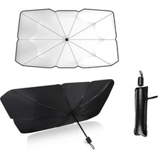 Oscar Araç Ön Cam Güneşliği Standart Boy Katlanır Şemsiye Tip (140*79 Cm)