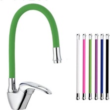 Eco Lounge Mix Kuğu Mutfak Evye Bataryası Renkli Oynar Başlıklı Yeşil