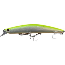 Fujin Z-Bass Minnow 125F 21GR 40-60CM Dalar Maket Balık 026 Chart Back Pearl
