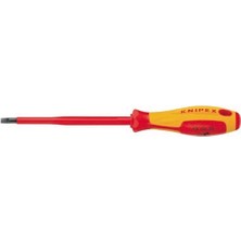 Knipex 98 20 55 5.5X125MM Izoleli Düz Uçlu Tornavida Vde