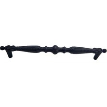 Eco Lounge Antika Tarz Dekoratif Pirinç Yeni Sütun Mobilya Kulbu - 128MM, Oksit