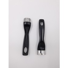 GRANİTLE İLERİ DÖNÜŞÜM Isıya Dayanıklı Tava Kulpu&tedek Sap-Siyah, Vidalı Montaj Ergonomik Tava Kulpu