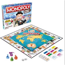  hasbro f4007 monopoly dünya turu